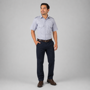Conjunto operativo con camisa y pantalón cargo